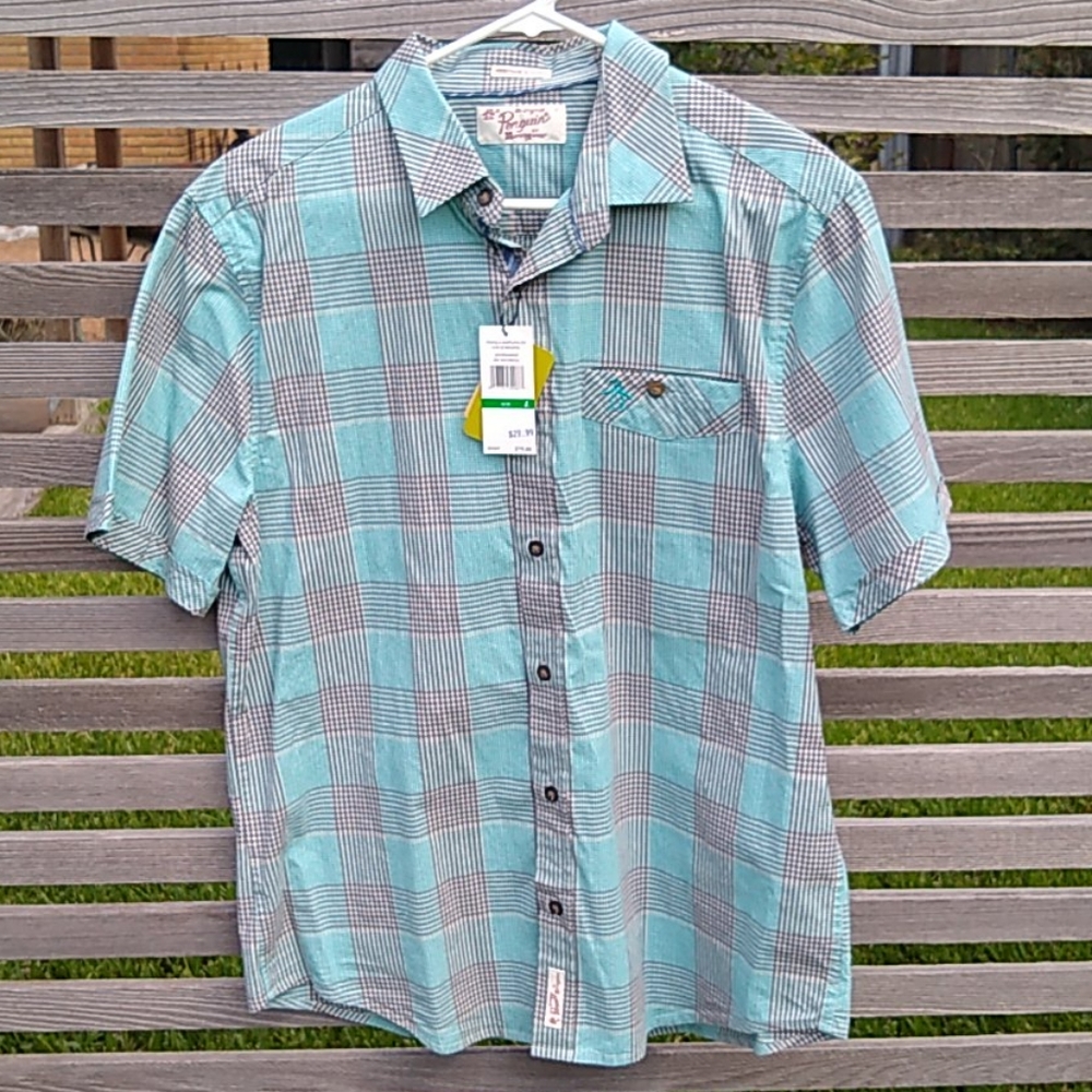 Original Penguin button up top